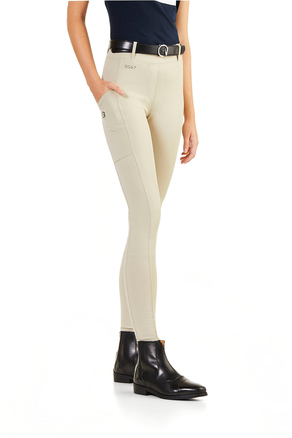 Leggings donna Ego7 modello HH beige
