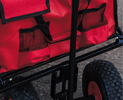 HIPPO-TONIC TROLLEY 4 WHEELS Rosso ACCESSORI PER LA SCUDERIA