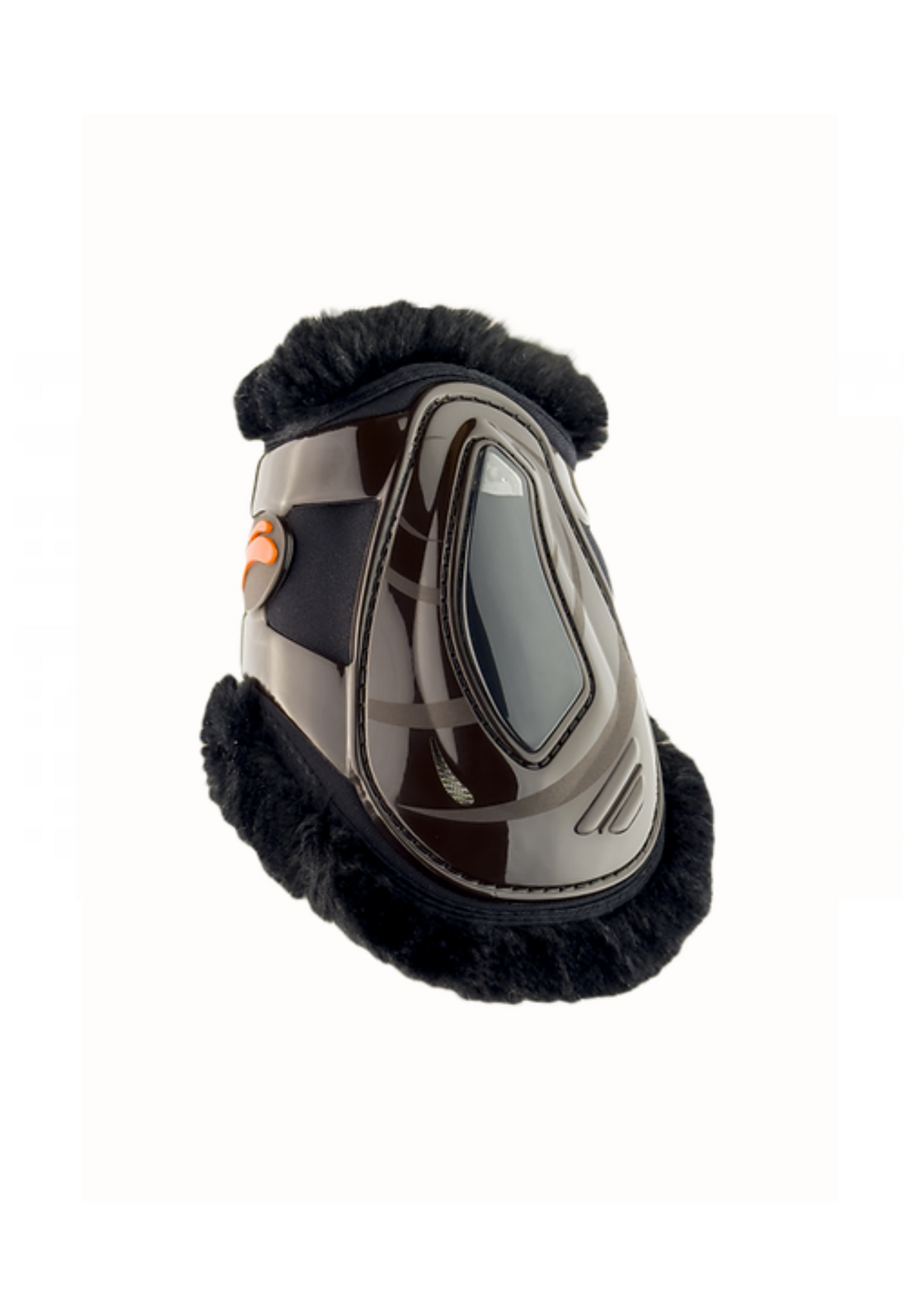 Paranicche eAirshock Legend con pellicciotto nero Equick marrone