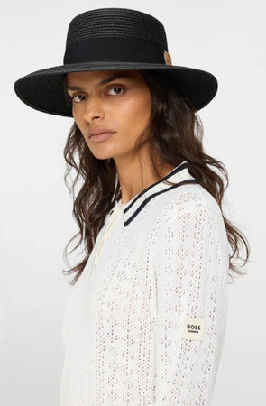 Cappello di paglia Boater Boss Equestrian