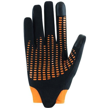 Guanti modello Lier Roeckl arancio,grigio e nero