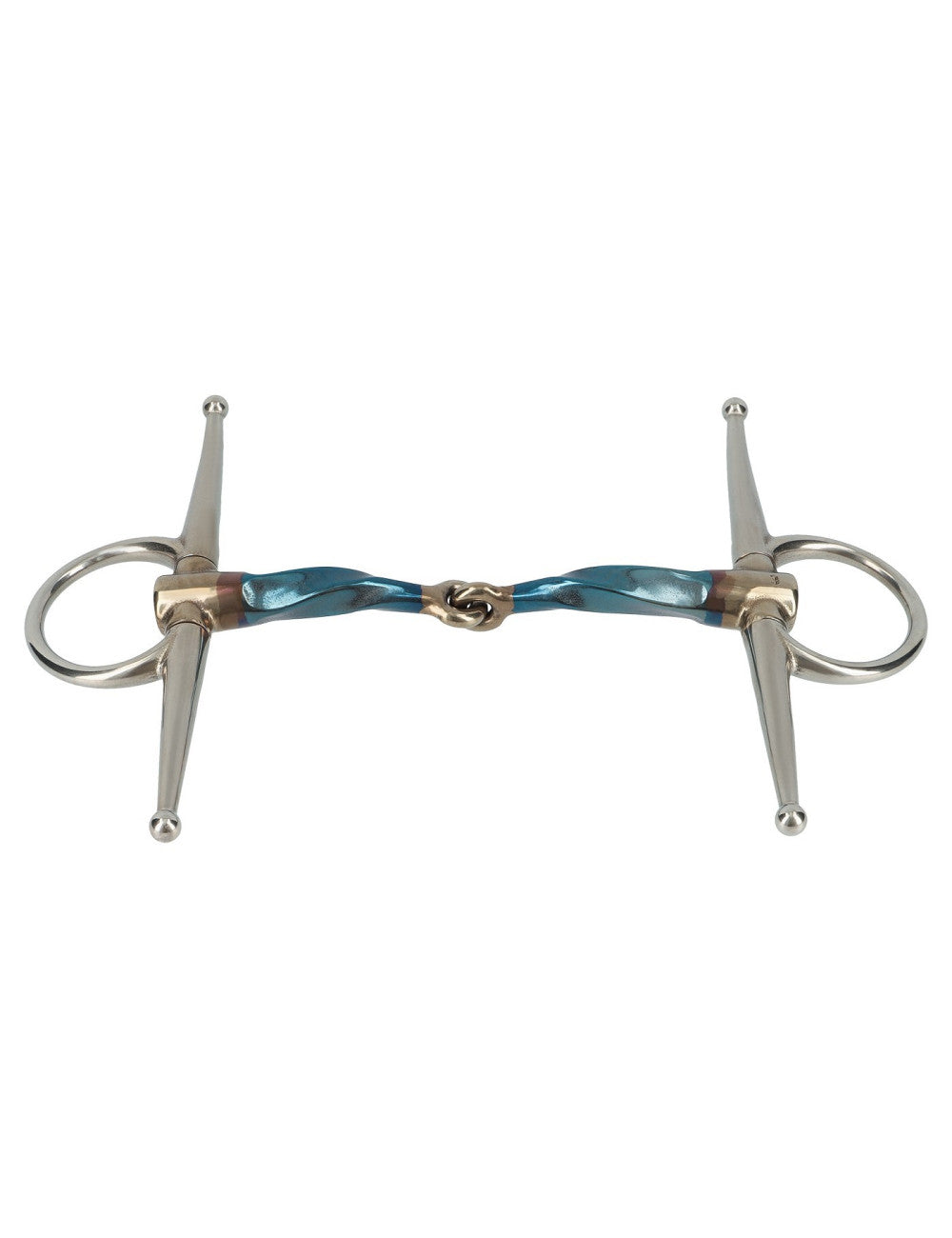 Filetto aste Trust sweet iron full cheek slow twist jointed 16/13.5 cm