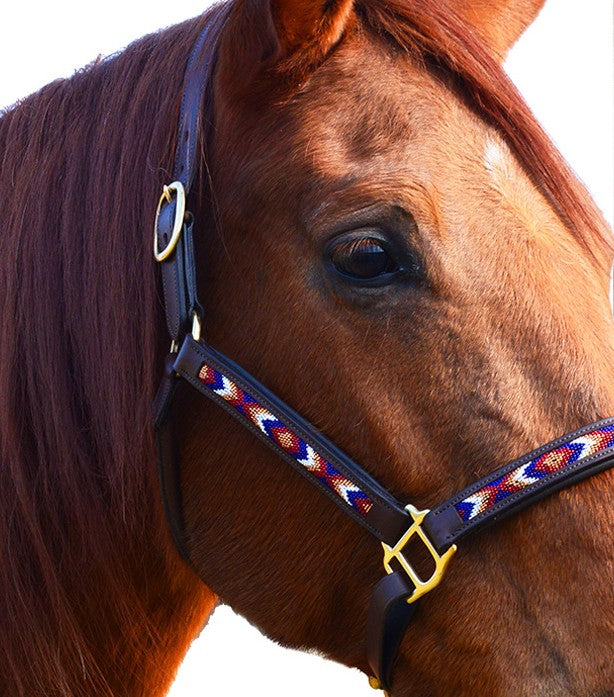 CAVEZZA WINNER PERLA IN CUOIO MARRONE E OTTONE