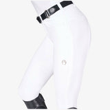 Pantalone donna con grip al ginocchio Syracuse bianco Vestrum