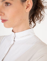 Polo da Gara donna Zarina Sarm Hippique beige