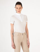 Polo da Gara donna Zarina Sarm Hippique beige