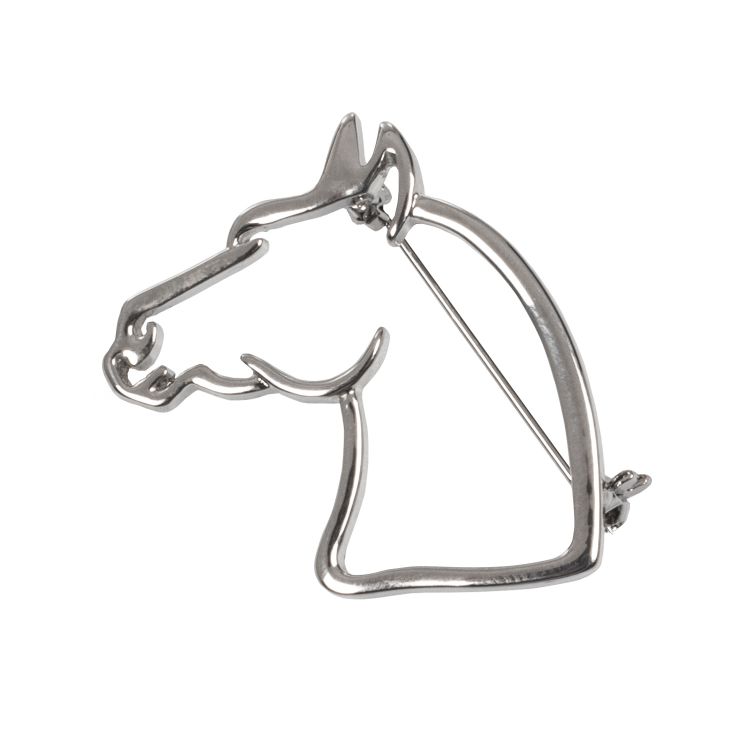Spilla modello testa di cavallo