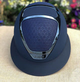 Casco Kask Visiera Polo Star Lady Chrome Navy