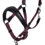 Cavezza ergonomica con inserti in cuoio Equestro