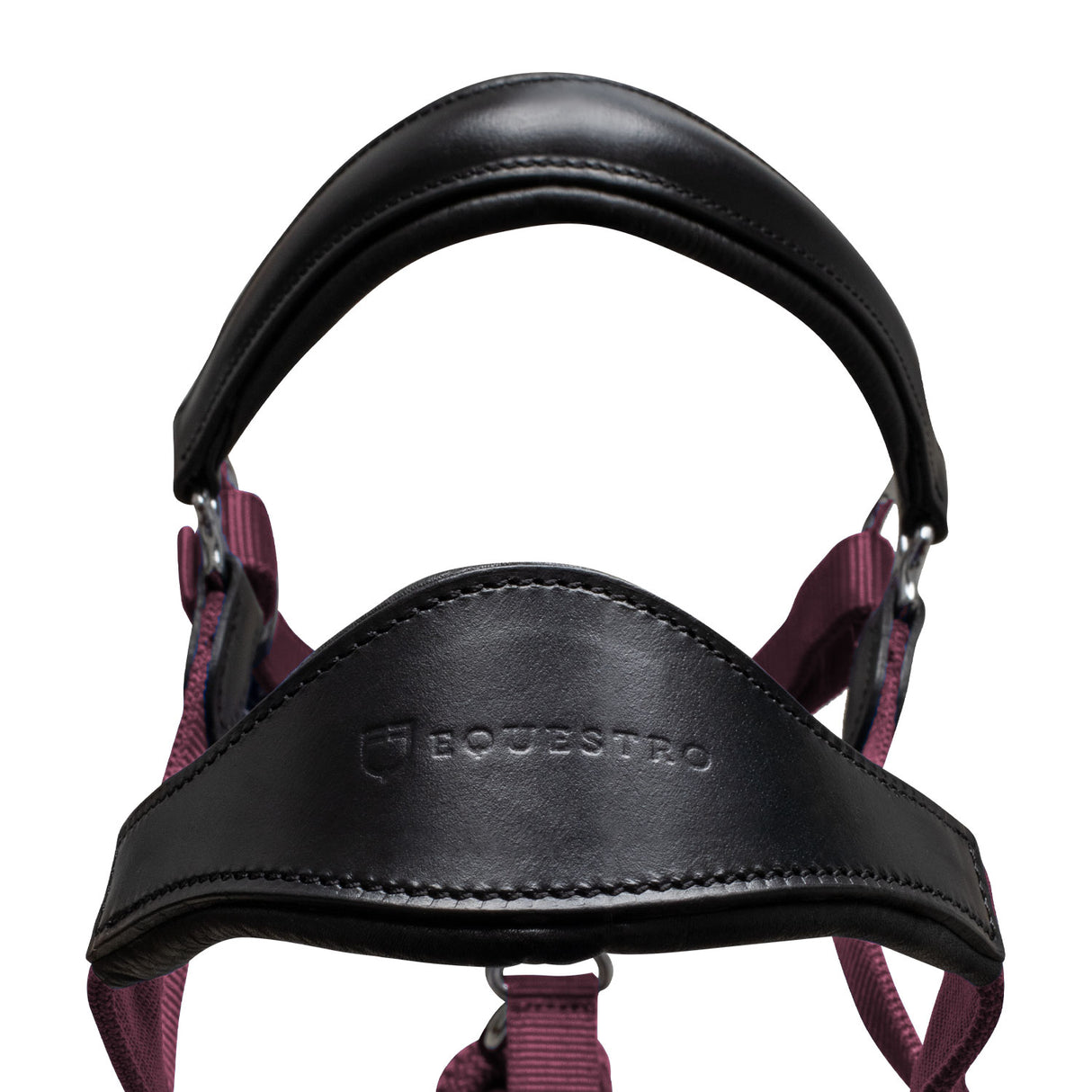 Cavezza ergonomica con inserti in cuoio Equestro