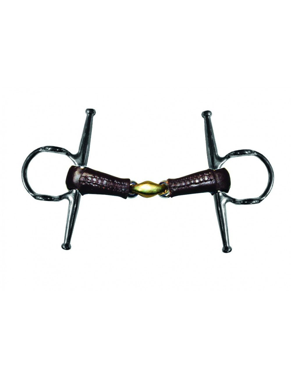 Elevatore rivestito in cuoio con oliva centrale Jump'in